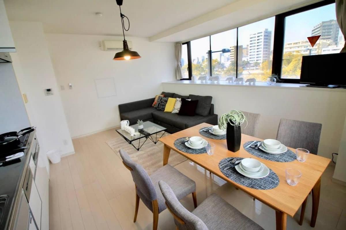 Luxes - 10 Min Hiroshima Station & 2Br Up To 10P Apartment ภายนอก รูปภาพ